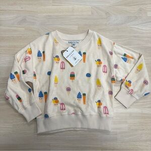 New! Emile & Ida Terry Popsicle sweatshirt